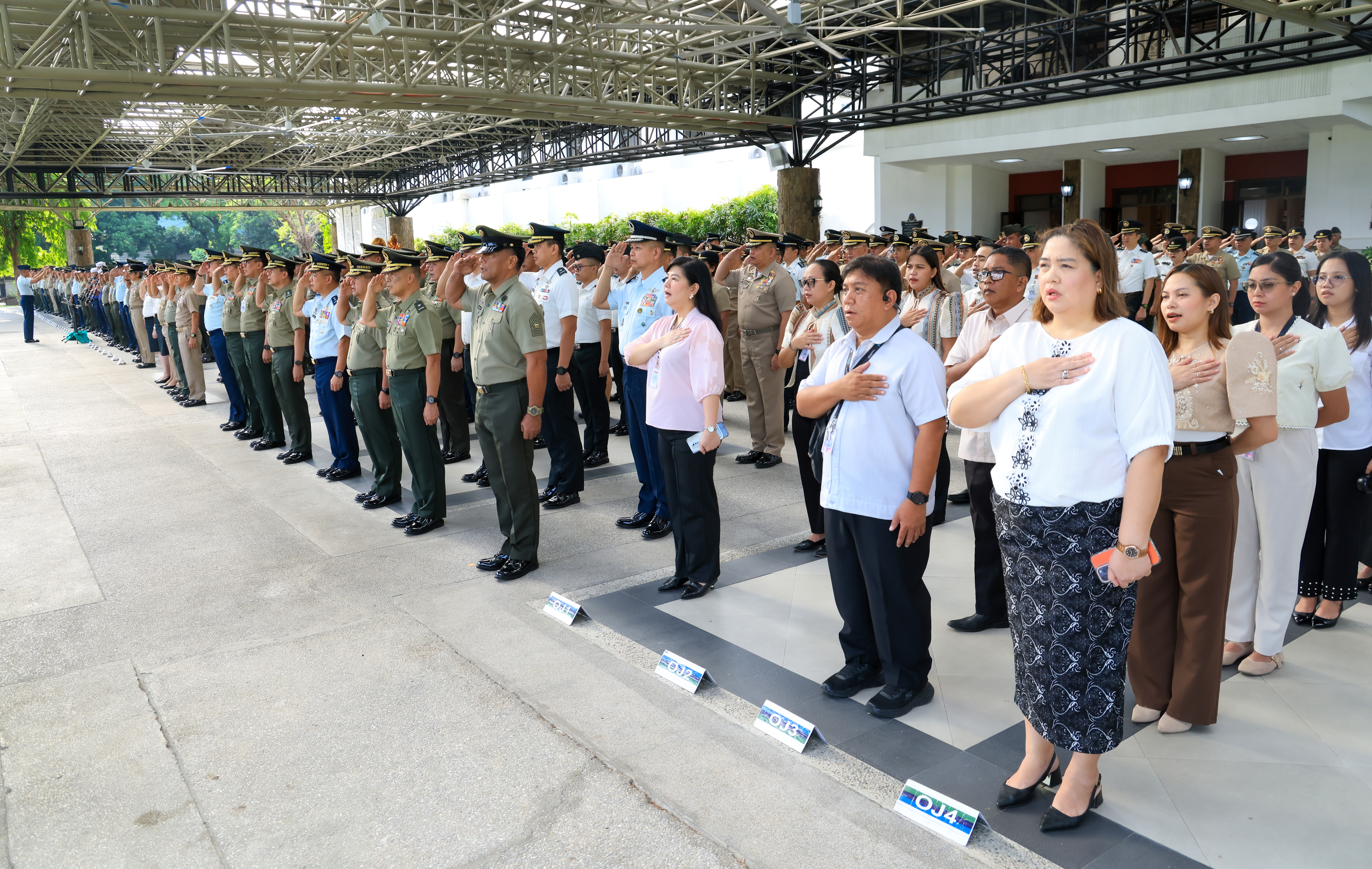 AFP Strengthens Commitment to Transformation and Excellence at Flag-raising ceremony