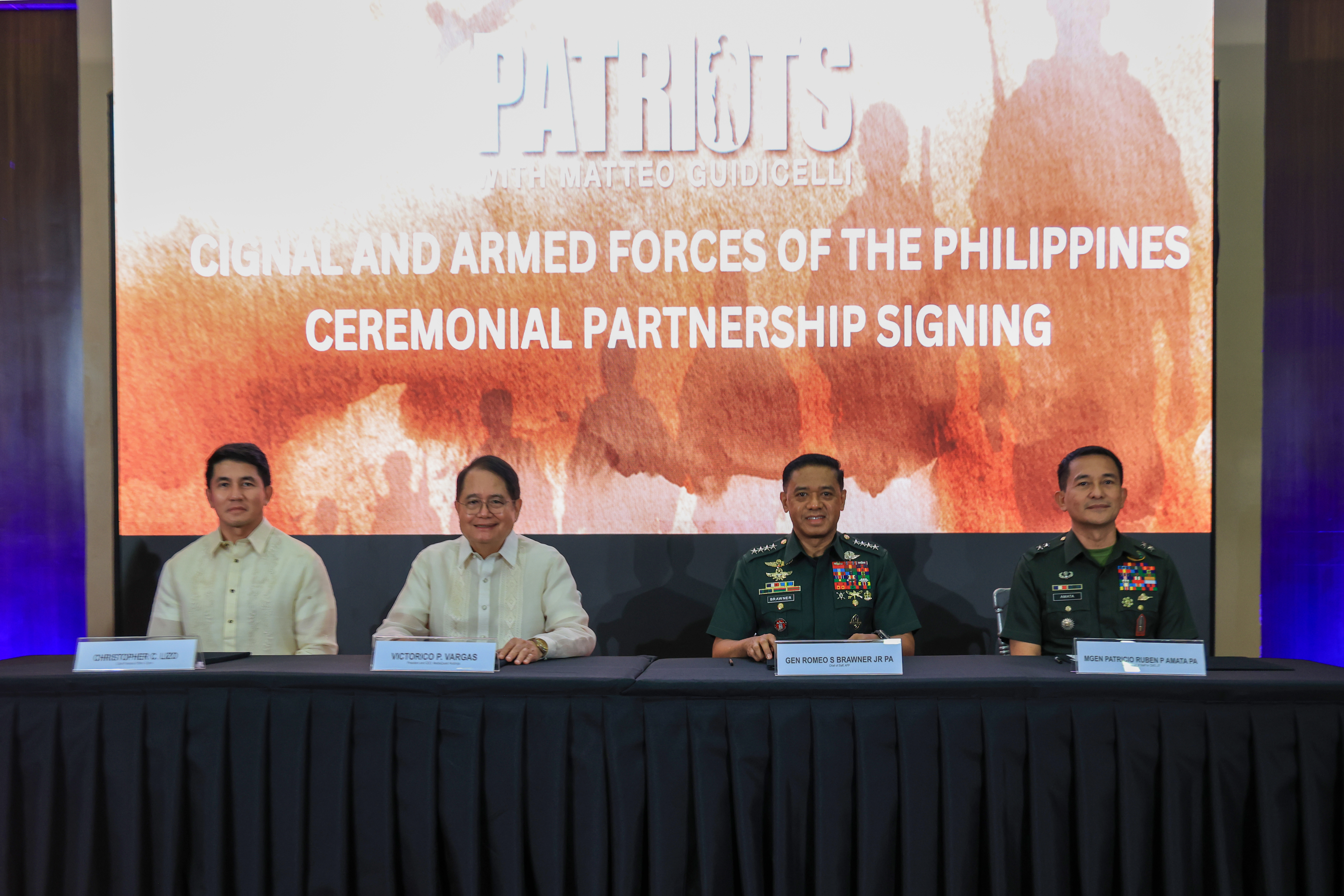 AFP, Cignal Forge Historic Partnership to Champion Patriotism Through Media