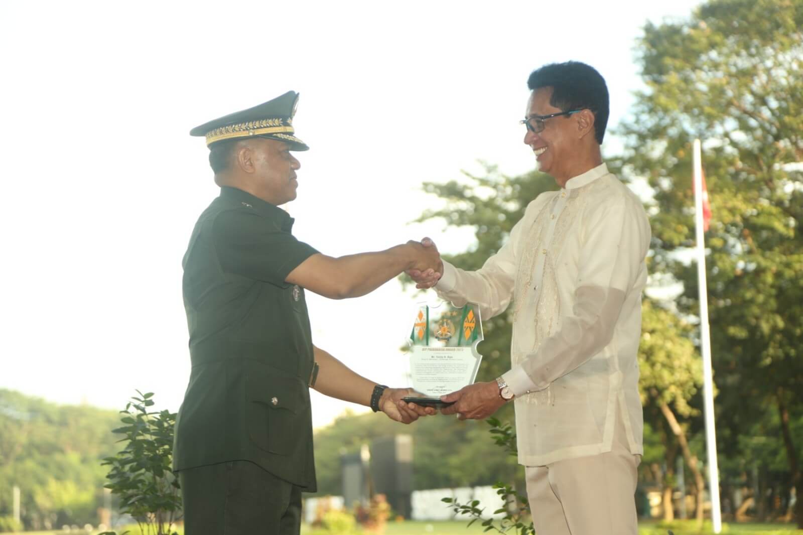 AFP HONORS OUTSTANDING PEACE PARTNERS