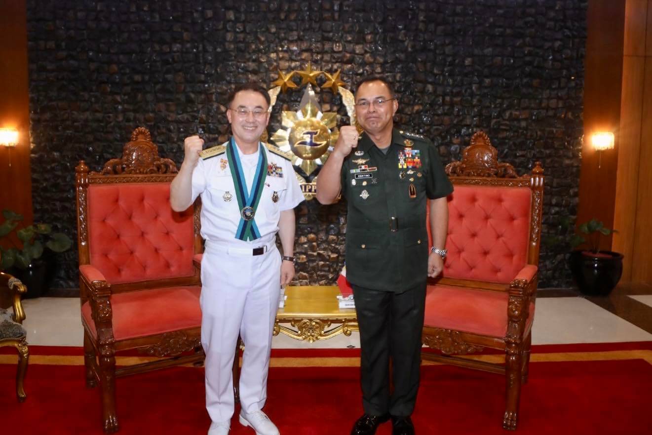 AFP welcomes South Korean Naval Operations Chief, looks forward to stronger relations