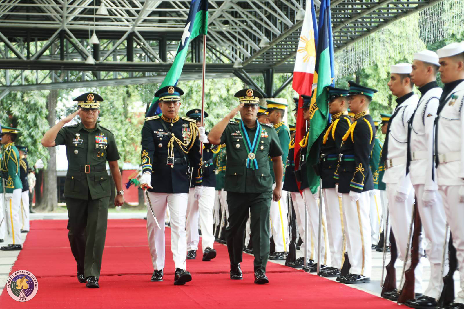 ARRIVAL HONORS | LtGen Steve Crespillo, The Inspector General AFP