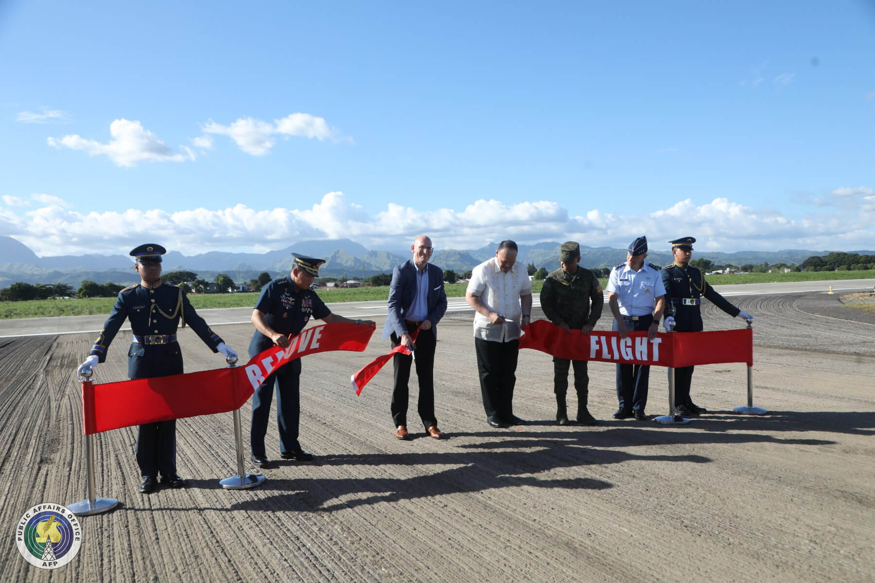 AFP Chief attends Basa Runway Dedication Ceremony