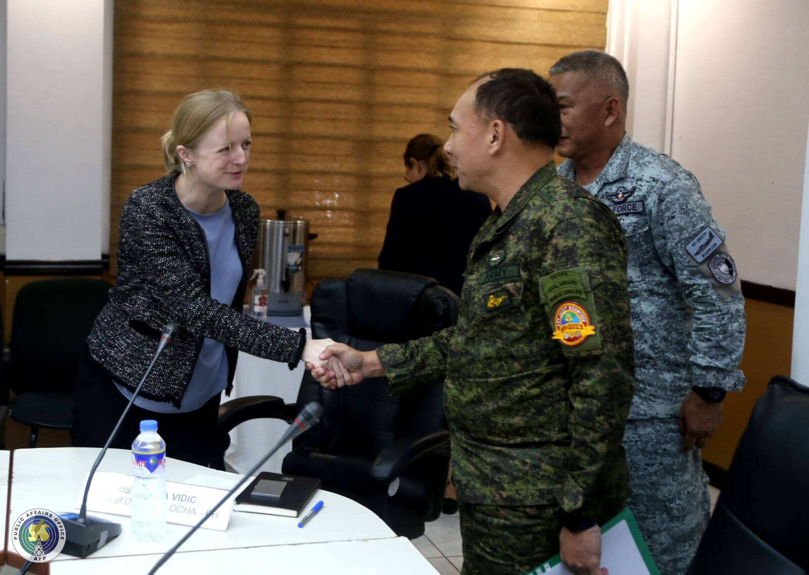 AFP, UNOCHA hold dialogue on cooperation