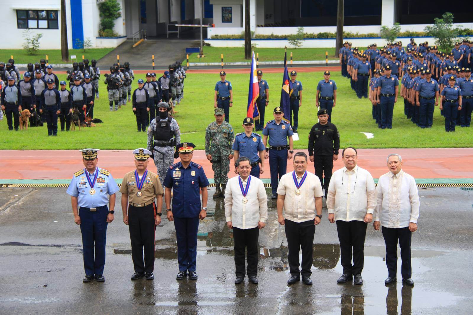 AFP joins send-off of election-duty forces