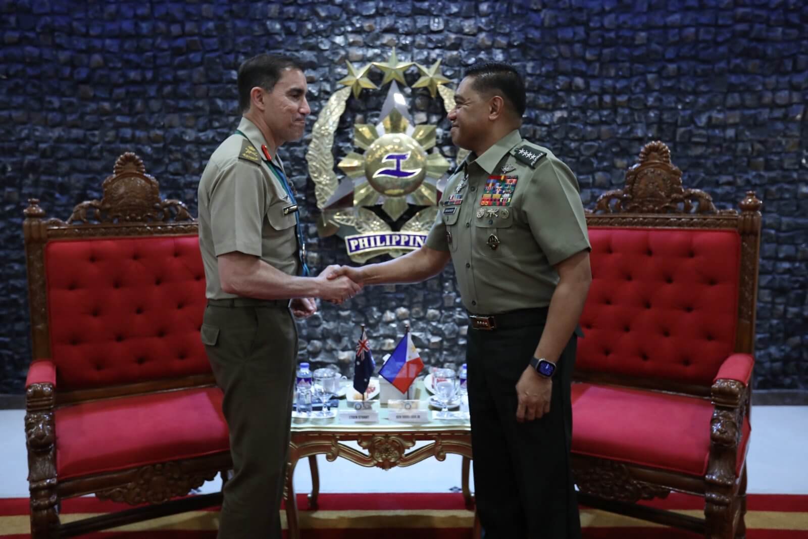 General Brawner thanks AUS Army for training PH troops