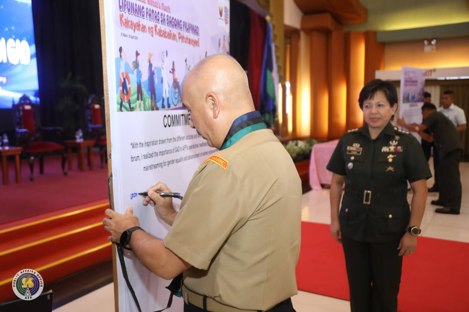 AFP senior leaders convene in GAD forum
