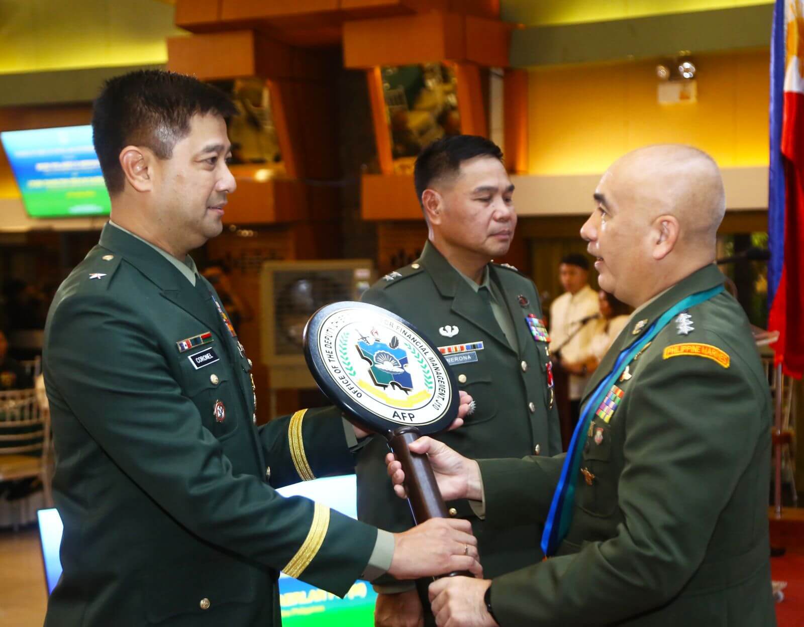 AFP holds Change of Chief of Office and Retirement Ceremony of Chief Financial Manager 
