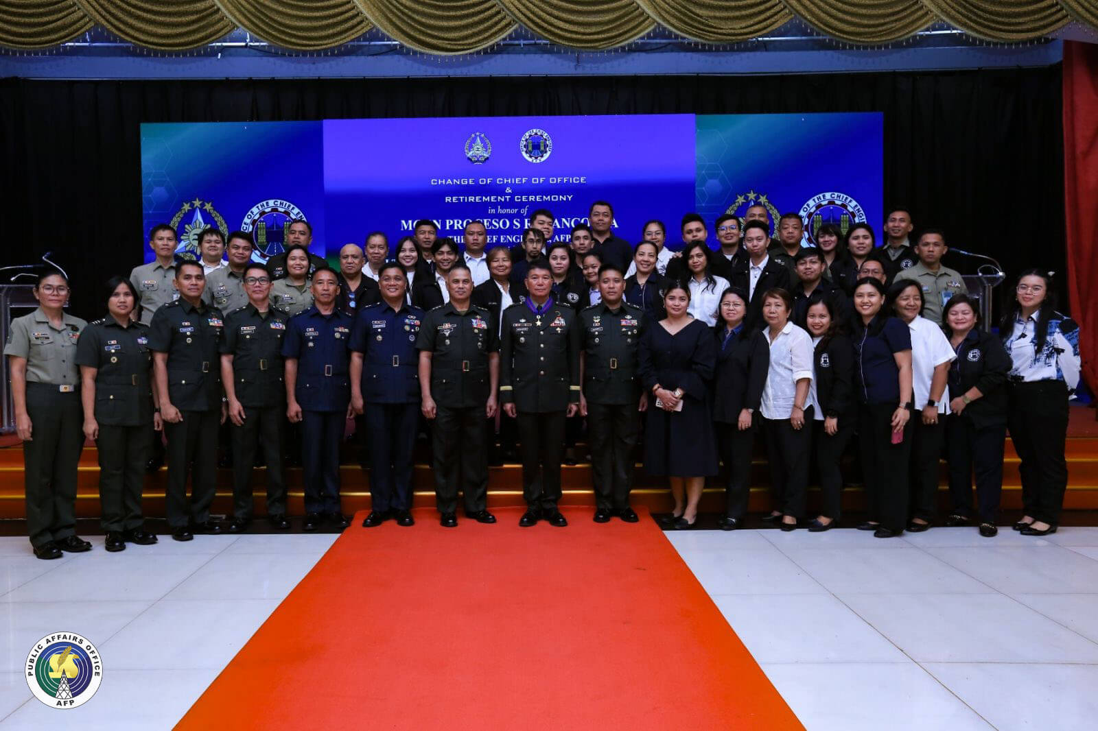 AFP Holds Change of Command and Retirement Ceremony for Office of the Chief Engineer