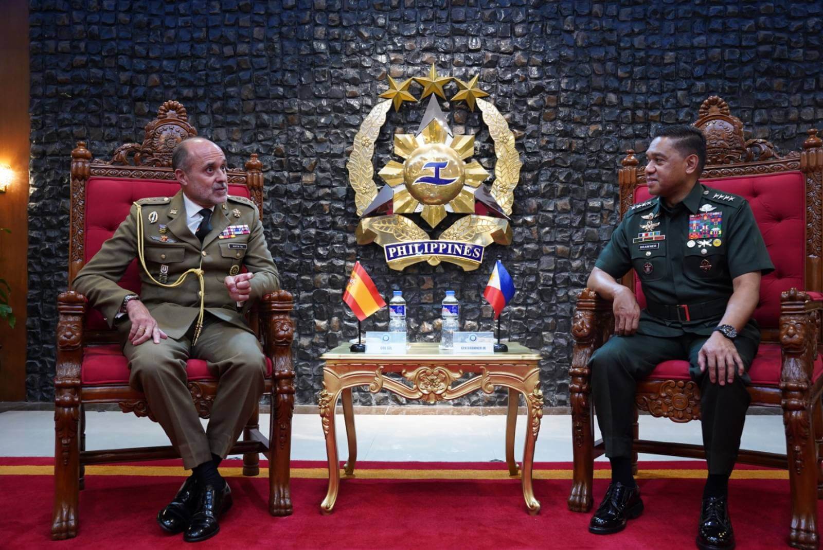 Spanish Defense Attachés Pay Courtesy Call to AFP Chief of Staff