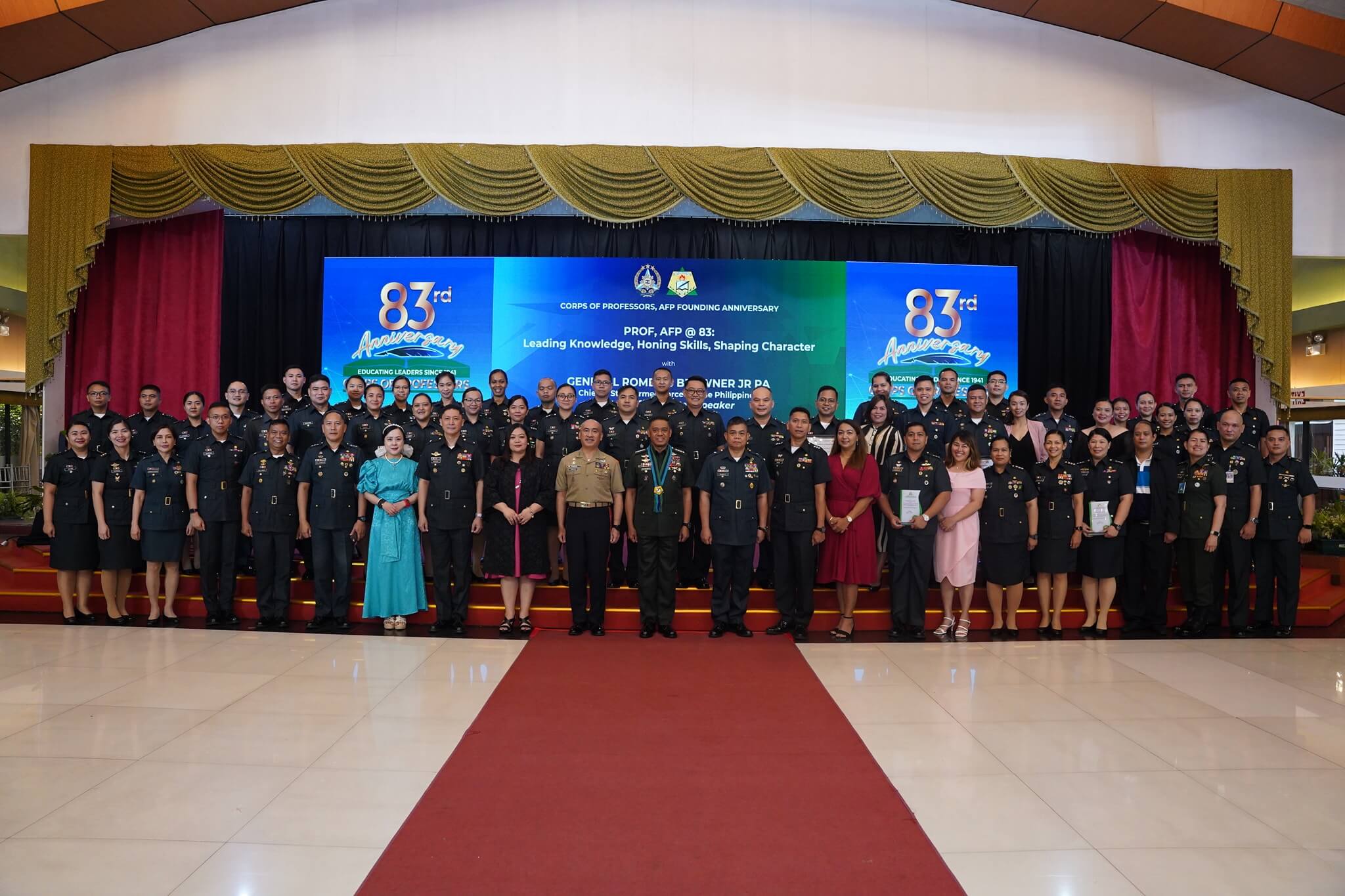 AFP Joins Corps of Professors’ 83rd Anniversary