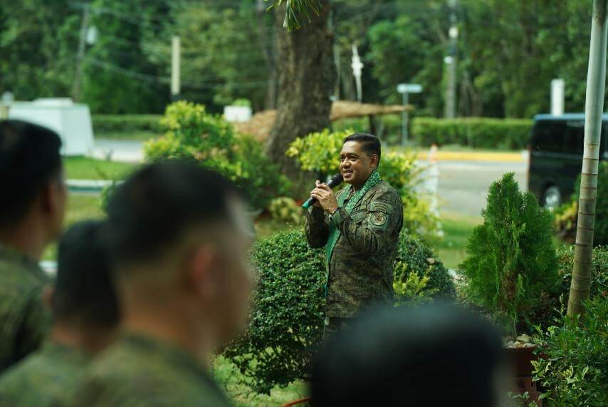 CSAFP Visits Key Units to Boost Troop Morale Ahead of AFP’s 89th Anniversary