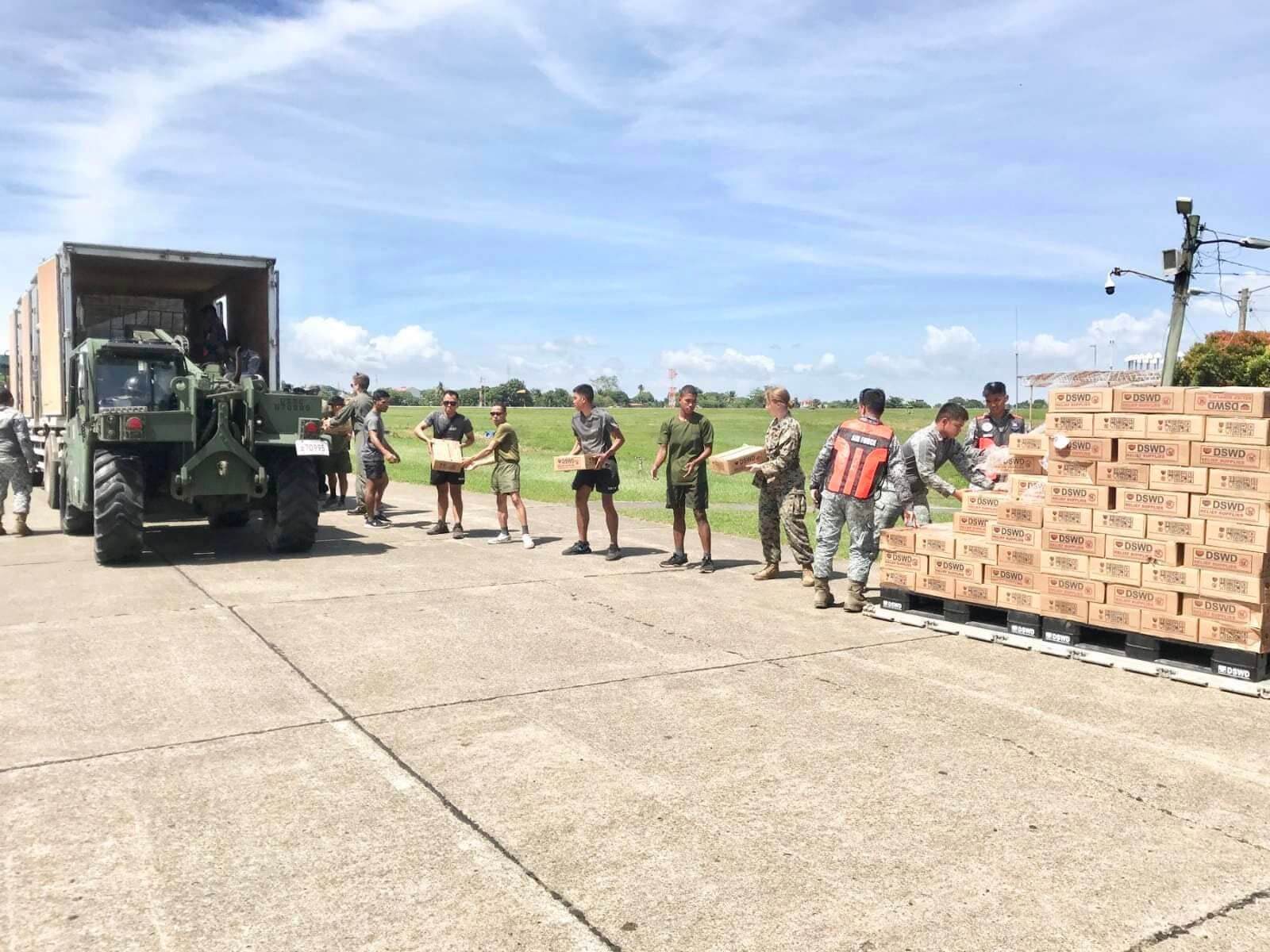 Two US aircraft deliver aid to Davao City