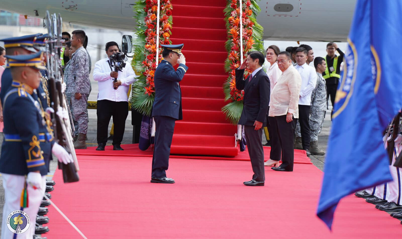 AFP joins Send-Off Ceremony for President Marcos’ Vietnam State Visit