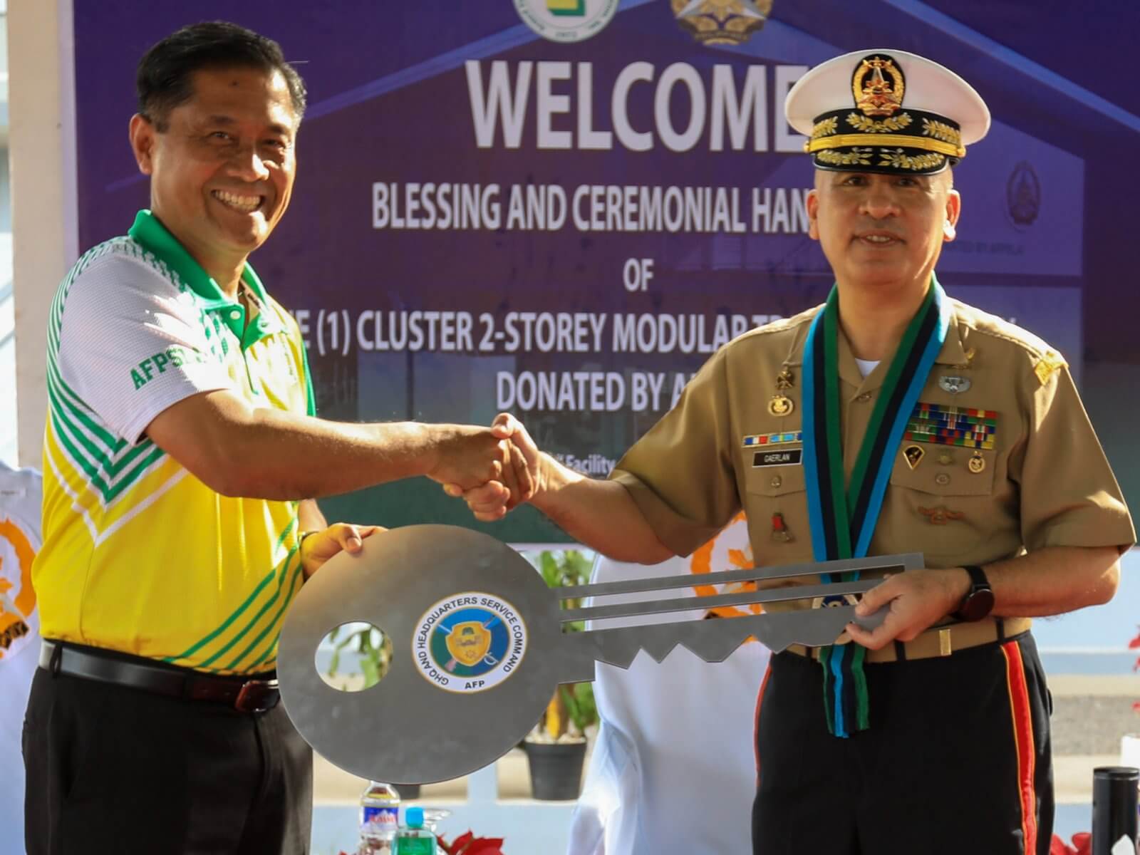 AFP, AFPSLAI conduct Blessing and Ceremonial Handover of Modular Transient Facility