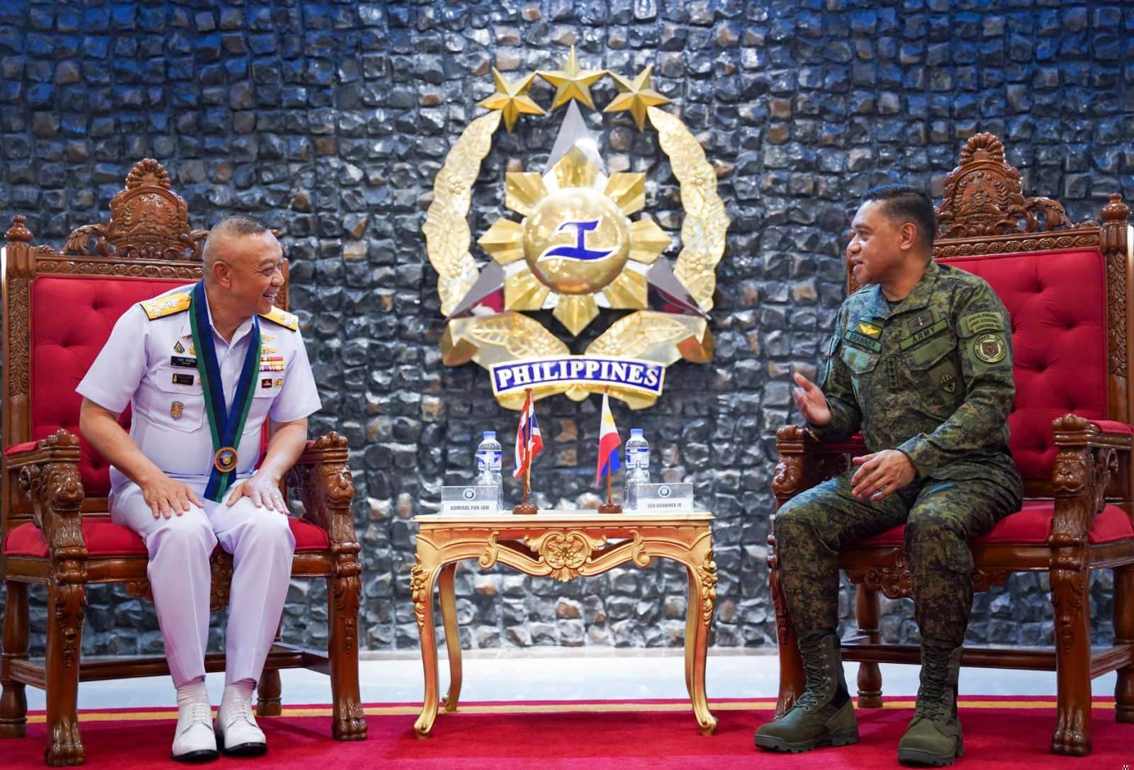 CSAFP Welcomes Royal Thai Navy Commander-in-Chief