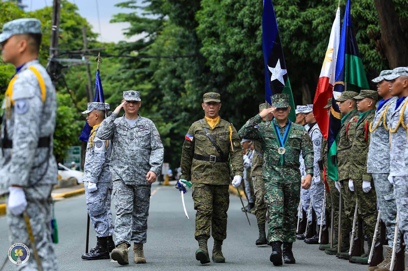 CSAFP dons new rank to two senior officers