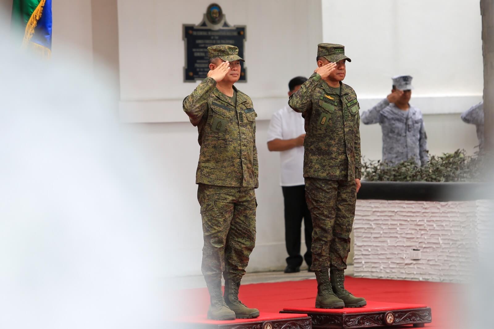 AFP honors LtGen Tolentino during Exit Call
