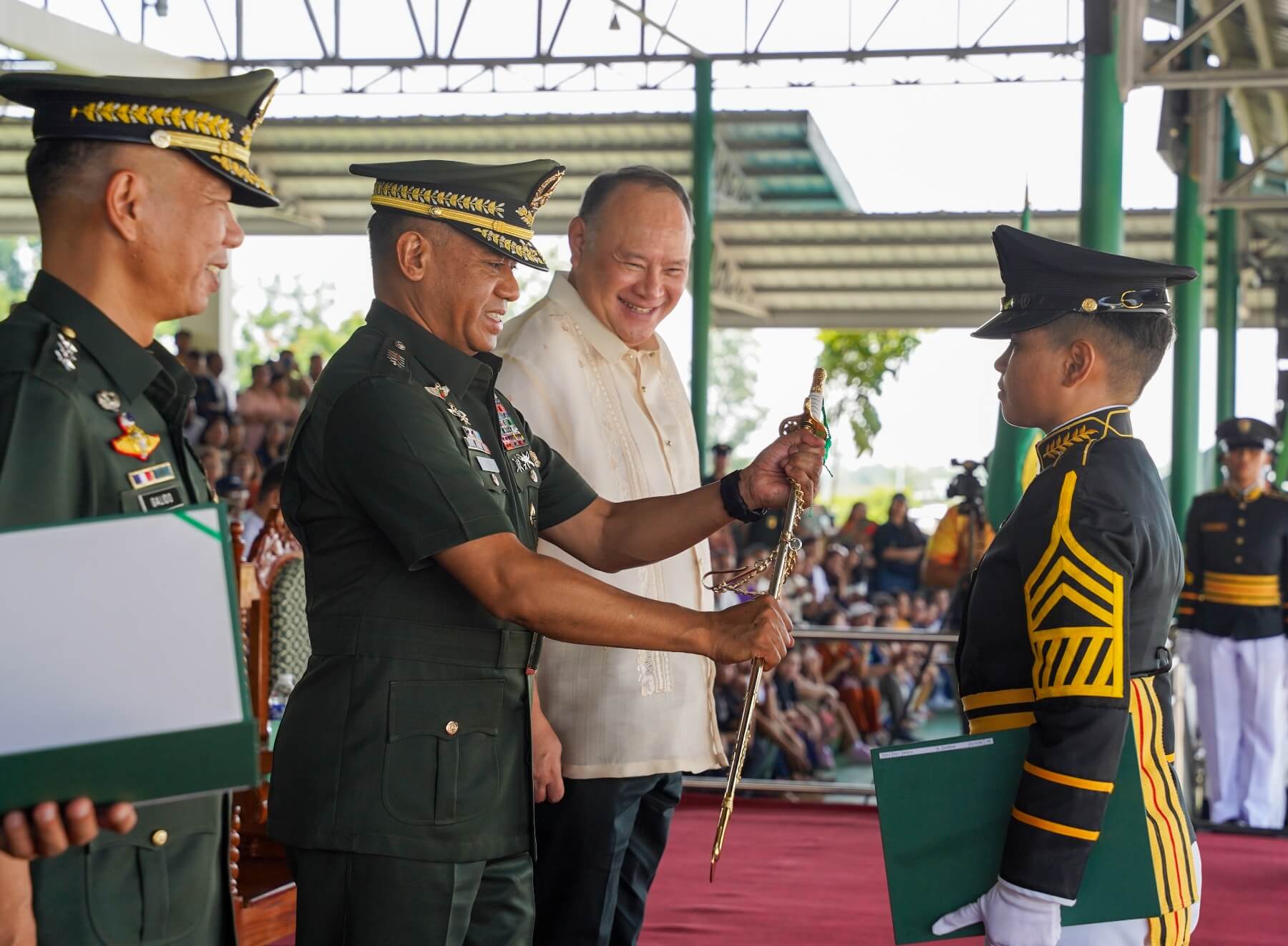 AFP welcomes new Army officers