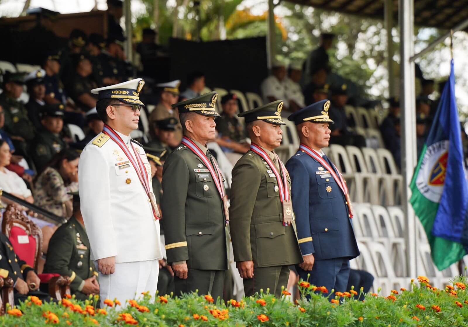 AFP Renders Testimonial Parade and Review in honor of retiring PMA Cavaliers