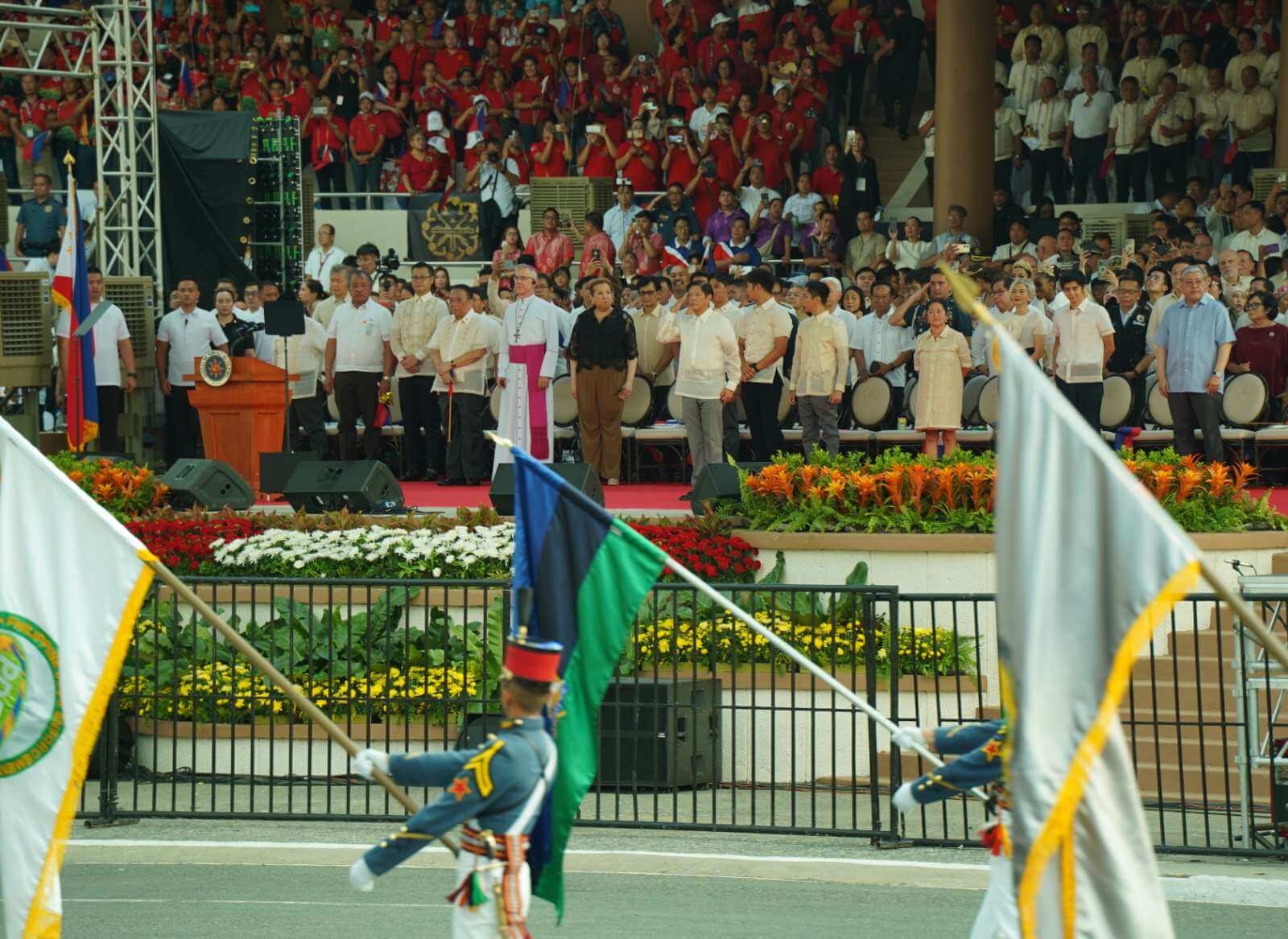 Military discipline, competence shine in Independence Day parade