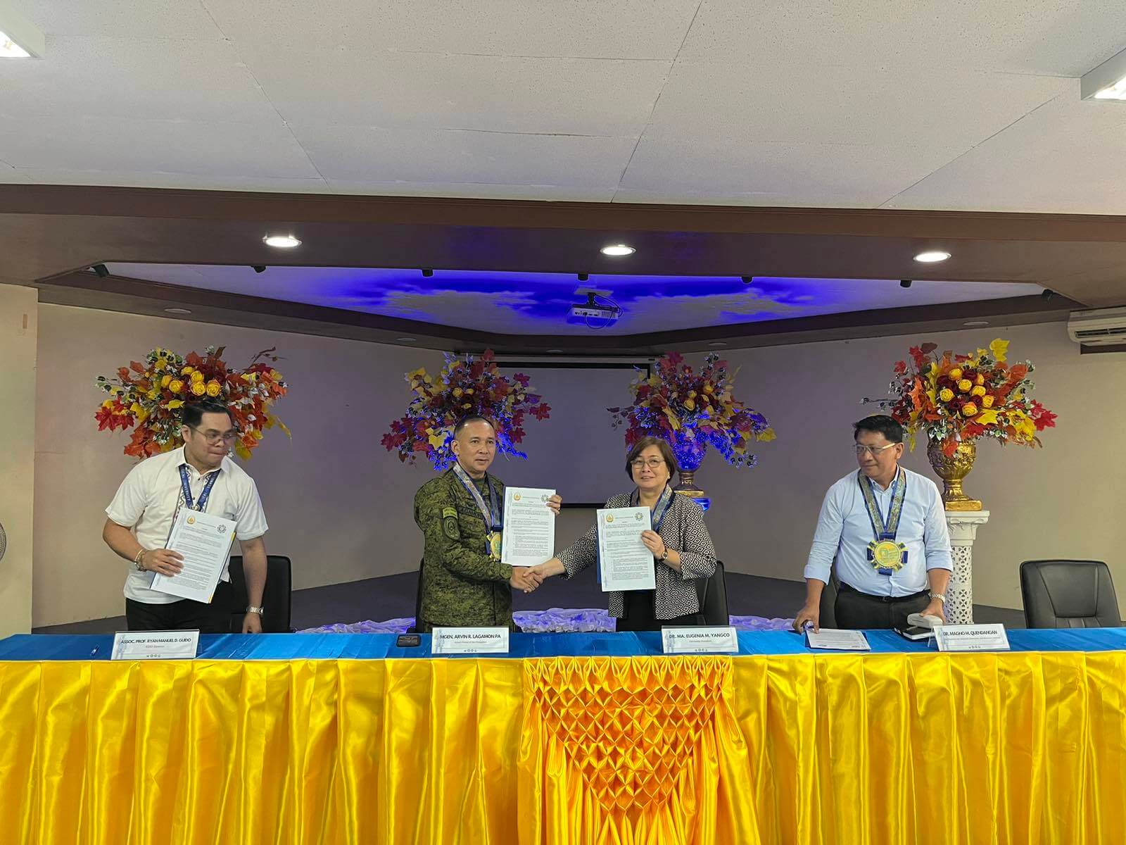 AFP, RTU signs MOU, strengthen research and development