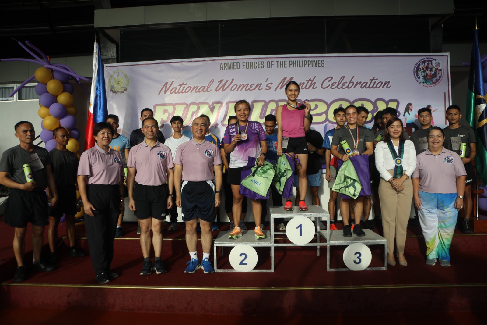 AFP Fun Run Unites Forces for Gender Equality