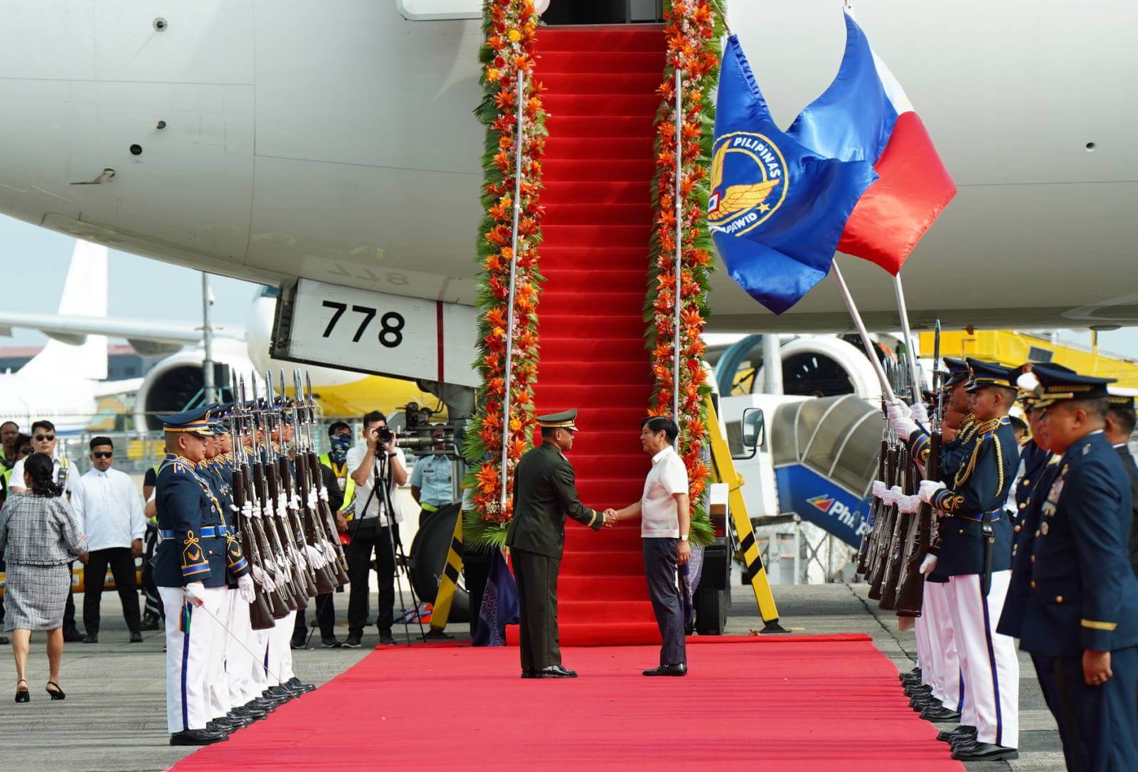 CSAFP sends off President Marcos Jr 