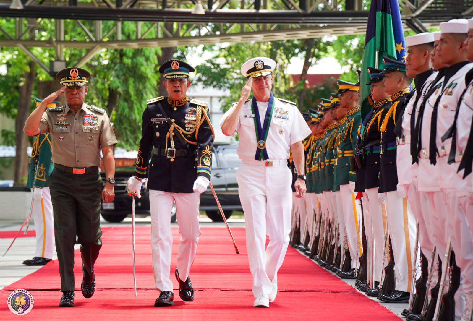CSAFP welcomes U.S. Pacific Fleet Commander