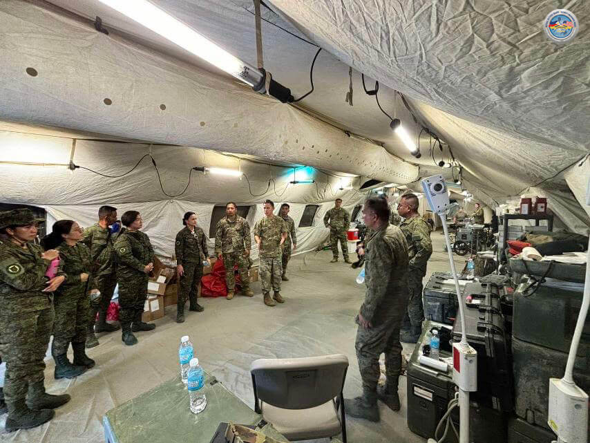 Filipino troops observe U.S. Army's Medical Capabilities in Cagayan