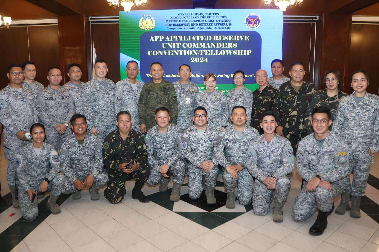 AFP commends Affiliated Reserve Unit Commanders in leadership convention