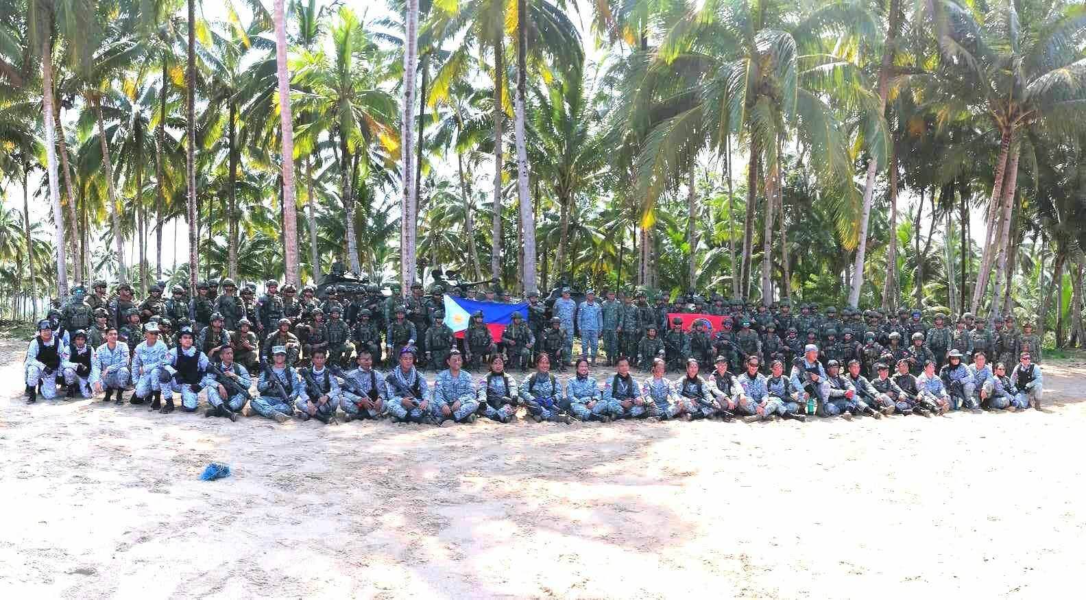 AFP Conducts Counter-Landing Operations in Palawan