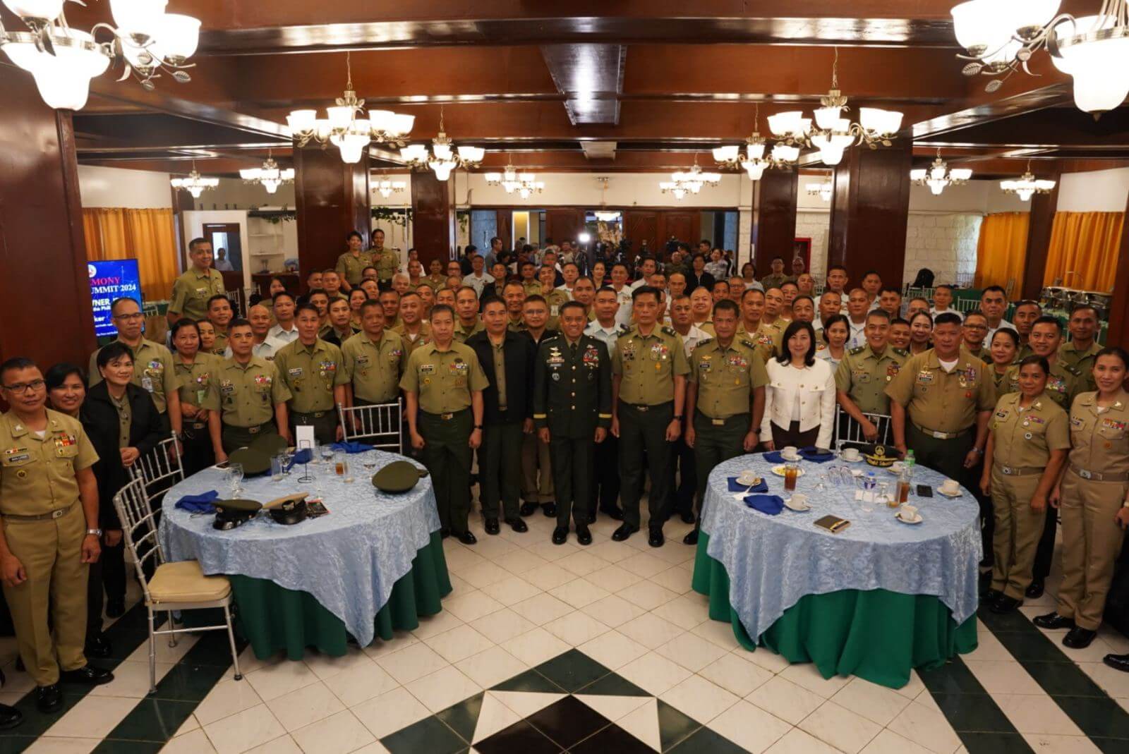 Military leaders gather in AFP Leadership Summit
