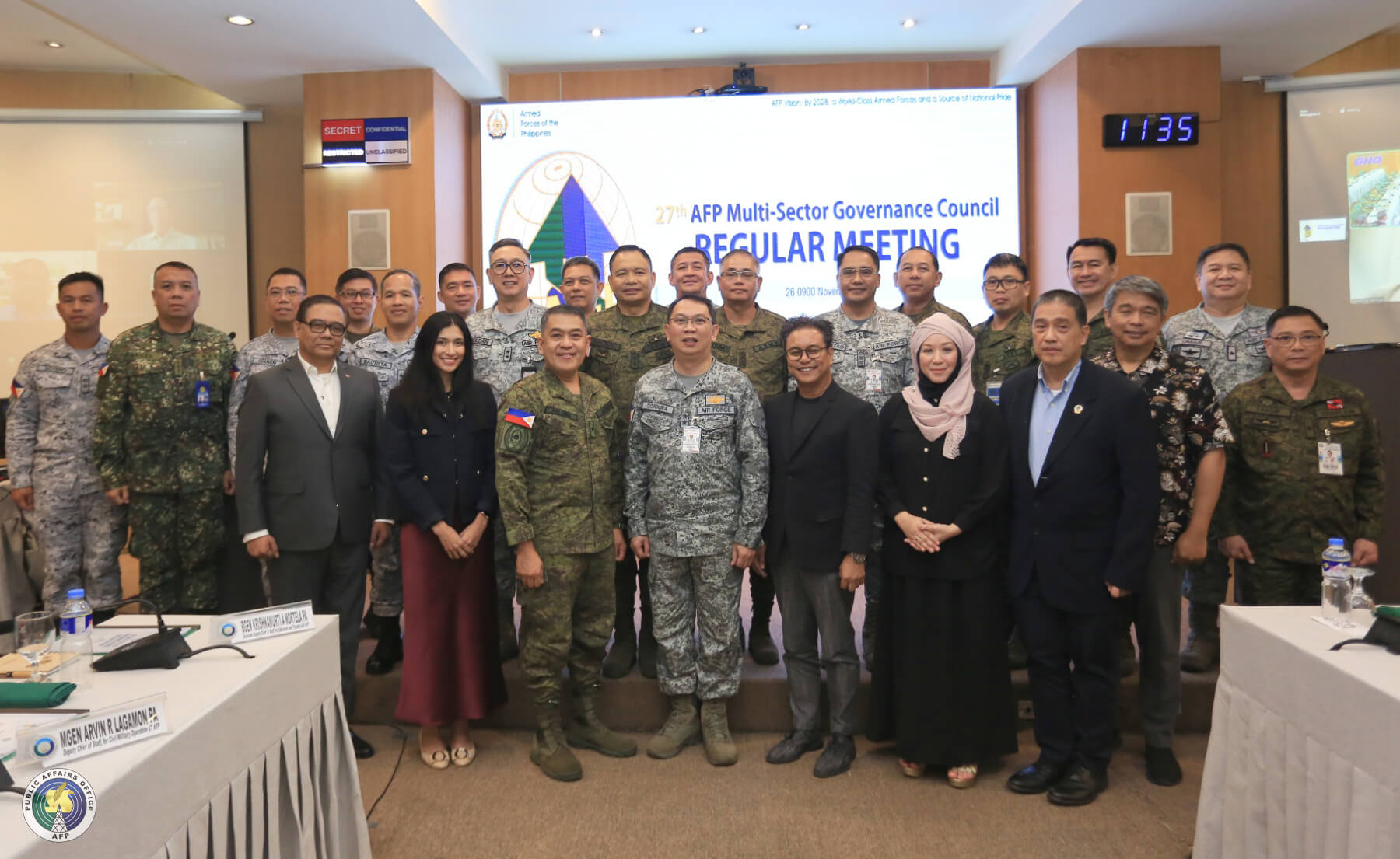 AFP hosts 27th Multi-Sector Governance Council meeting