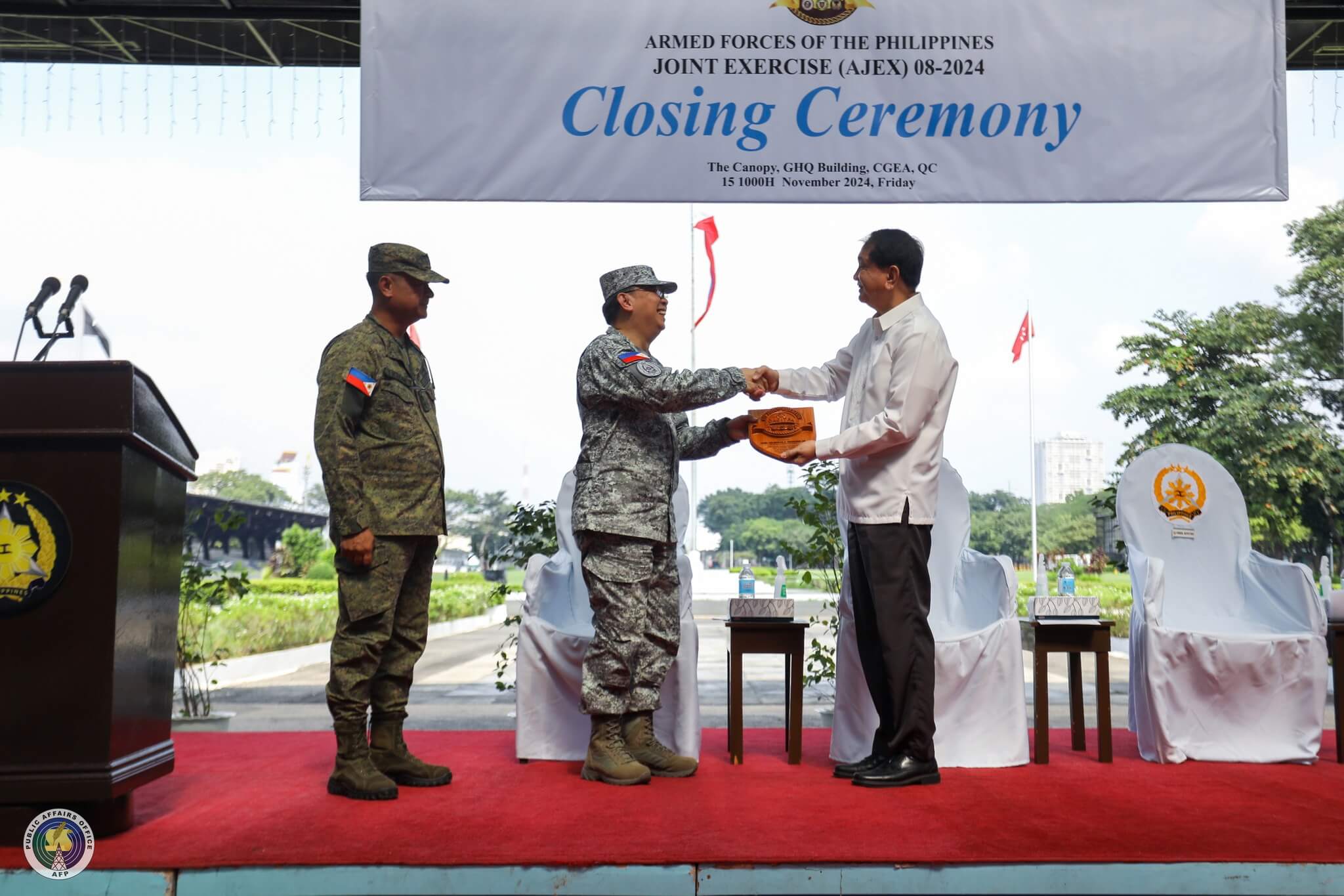 AFP Concludes Joint Exercise (AJEX) “DAGIT-PA” 08-2024