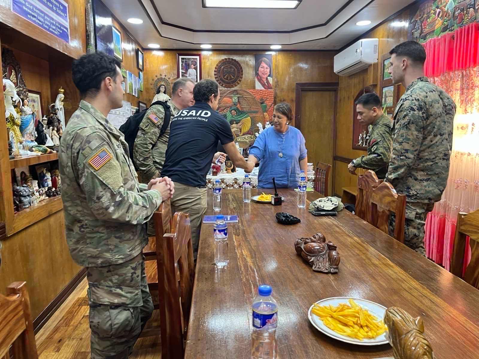 AFP, US Forces collaborate with Batanes Government for typhoon relief operations