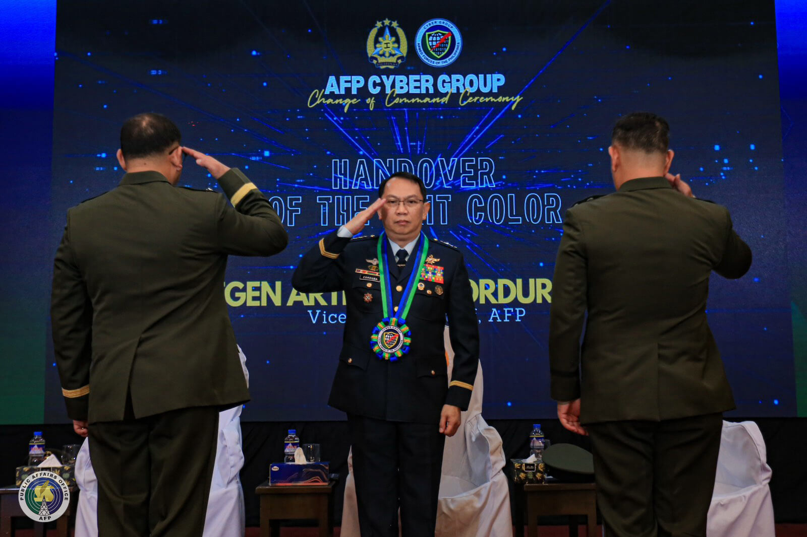AFP Reinforces Cyber Security in a Change of Command Ceremony
