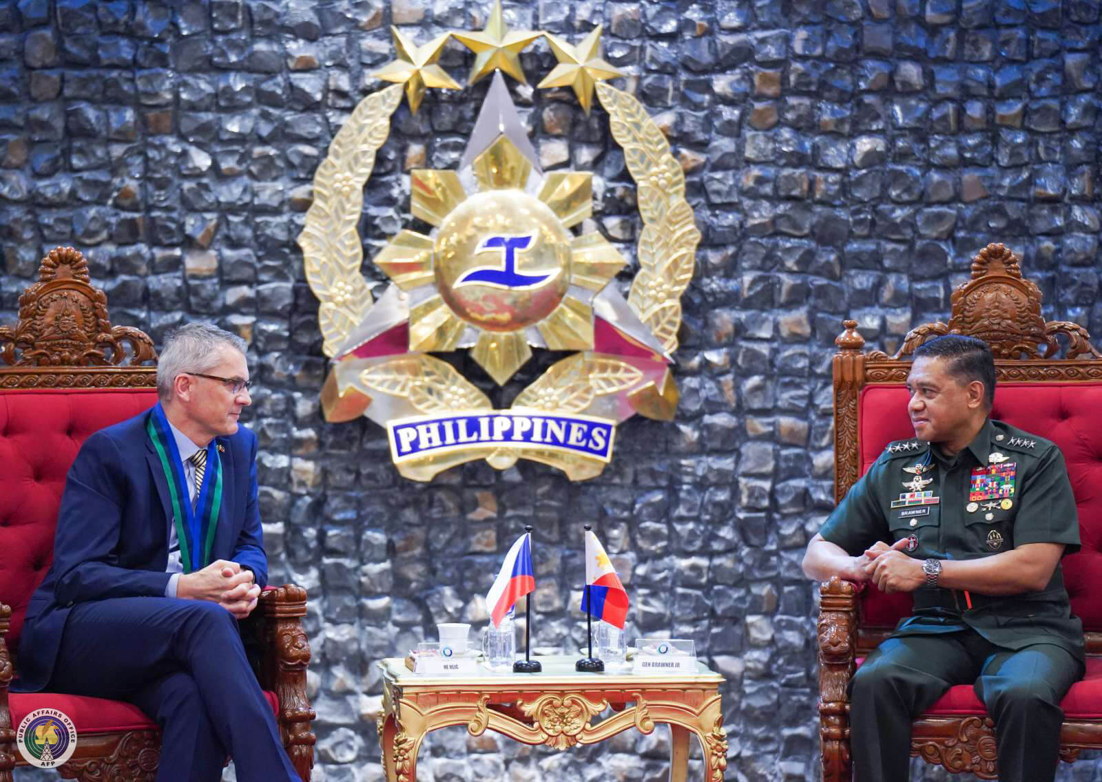 CSAFP Welcomes Czech Republic Ambassador in Pursuit of Stronger Defense Partnership