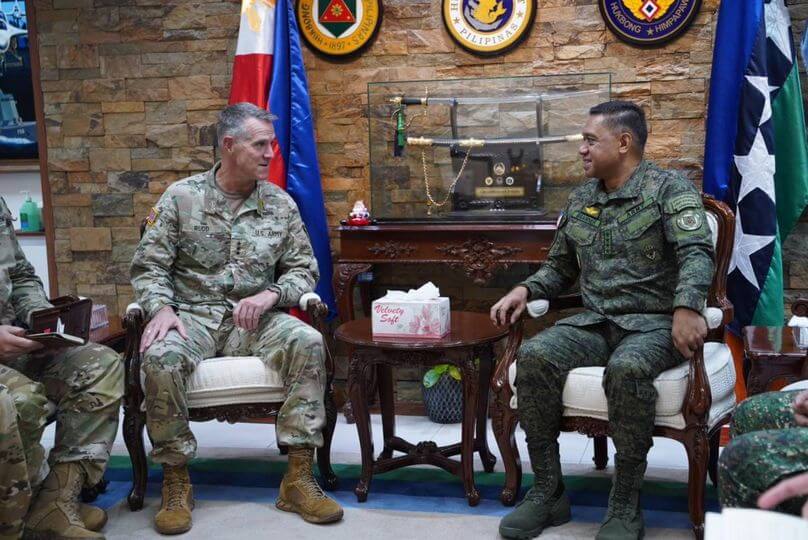 CSAFP Receives Deputy Commander of US INDOPACOM at AFP General Headquarters