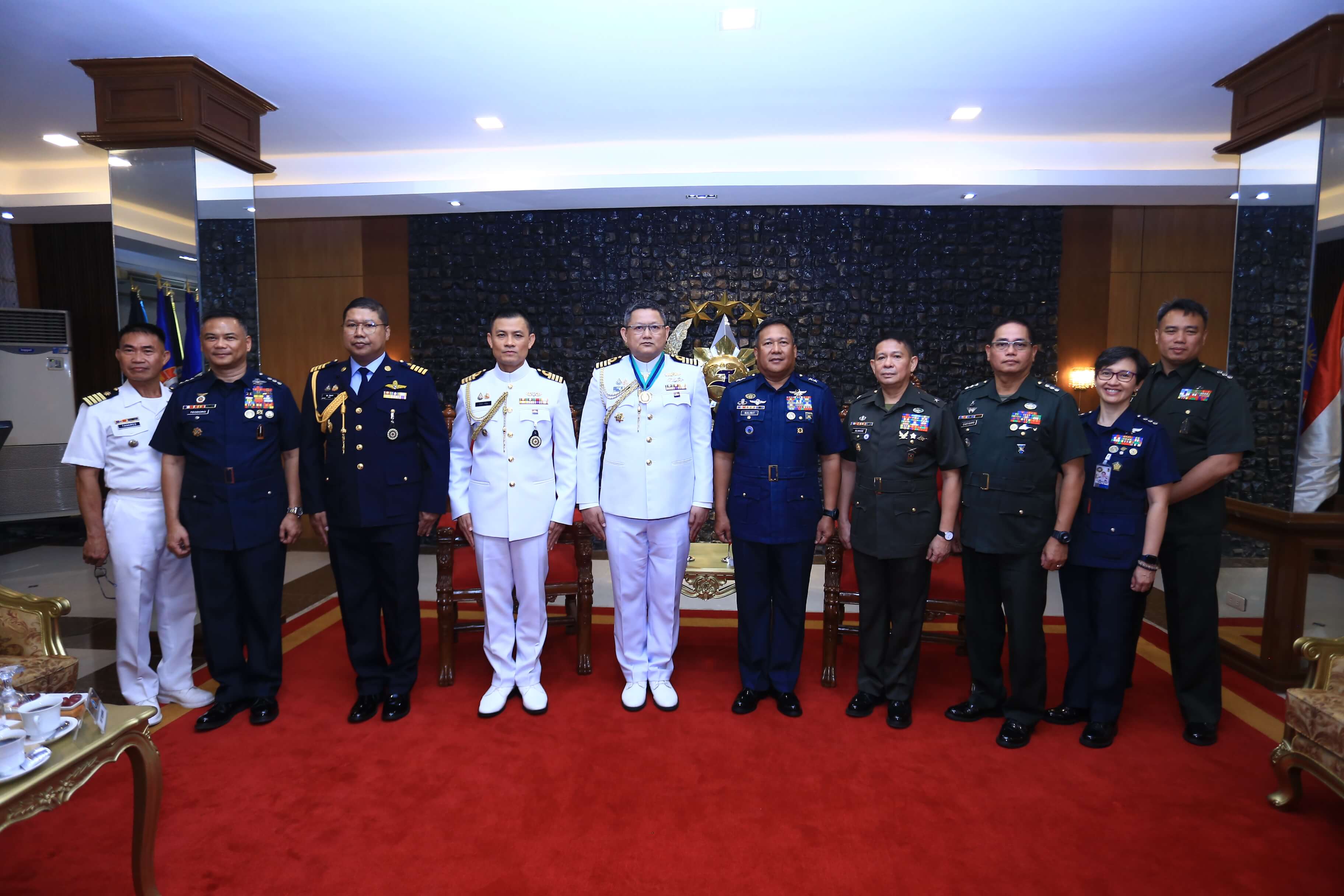 AFP Bolsters Partnership with Thailand in Joint Exit and Introductory Visit of Naval Attachés