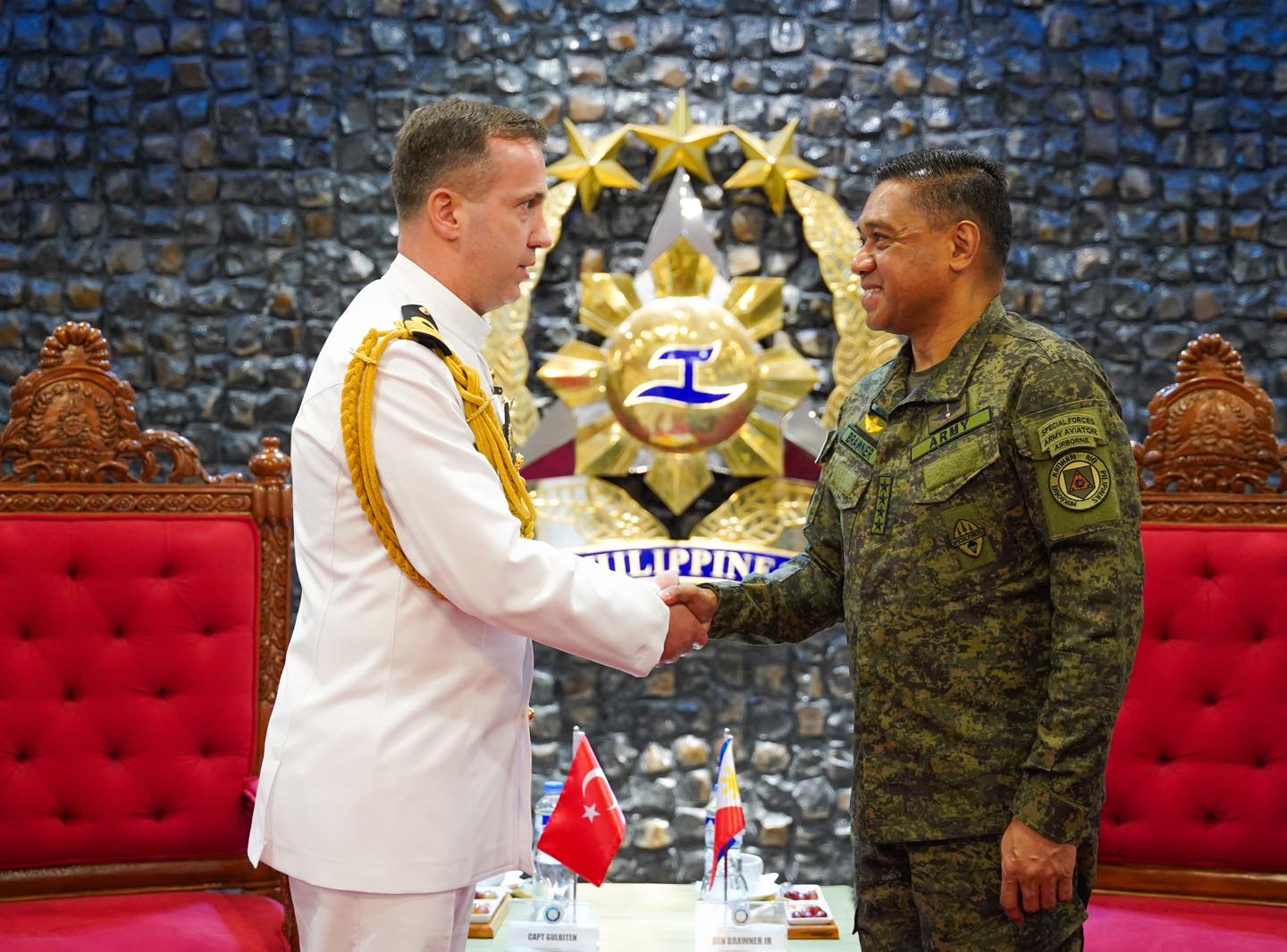 CSAFP Welcomes New Turkish Military Attaché in Courtesy Visit