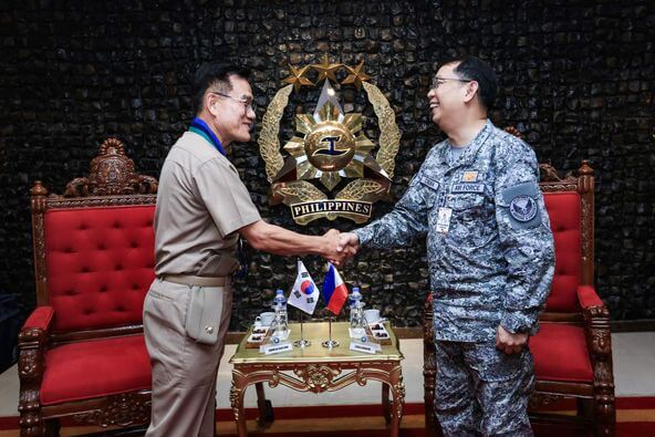 AFP Welcomes Commander of ROK Naval Logistics Command
