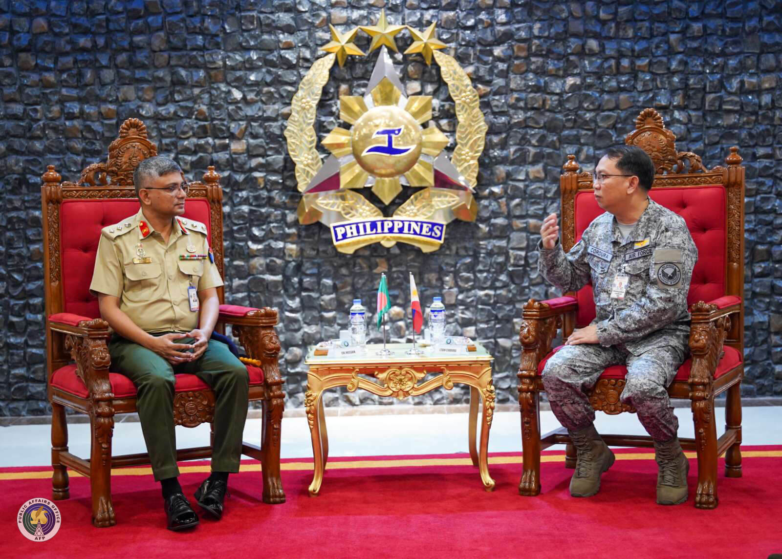 AFP welcomes staff, students of Defense Services Command and Staff College of Bangladesh