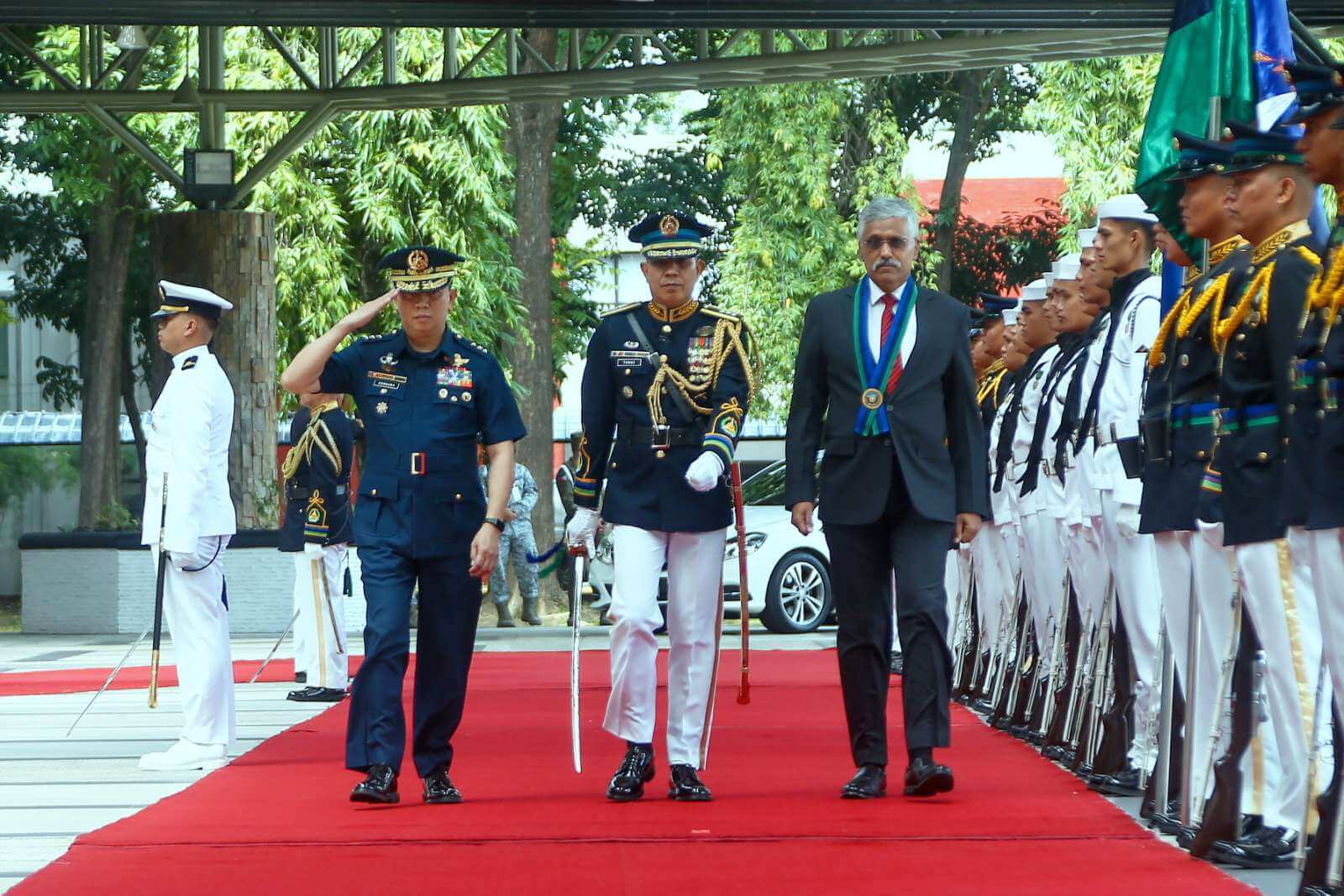 AFP Welcomes India's Defence Secretary Shri Giridhar Aramane