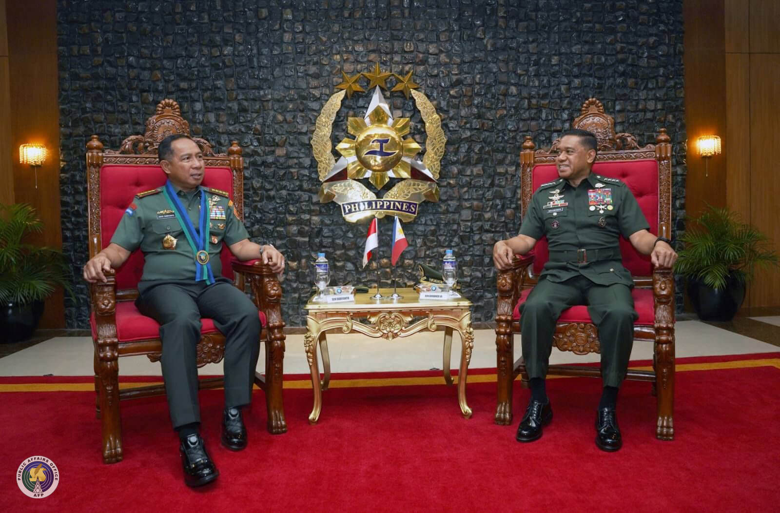 CSAFP welcomes TNI Commander