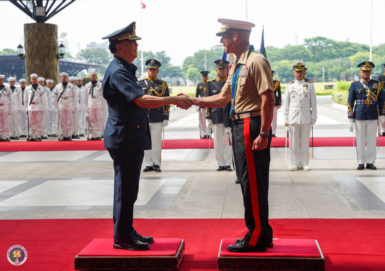 CSAFP Welcomes U.S. Marine Corps Commandant 