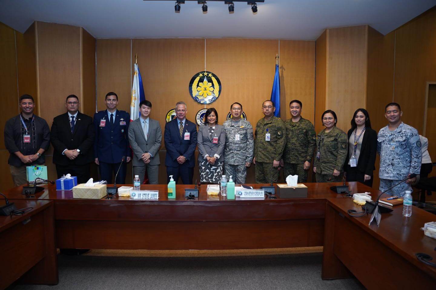 US Defense Technology Security Administration conducts final security survey of AFP units