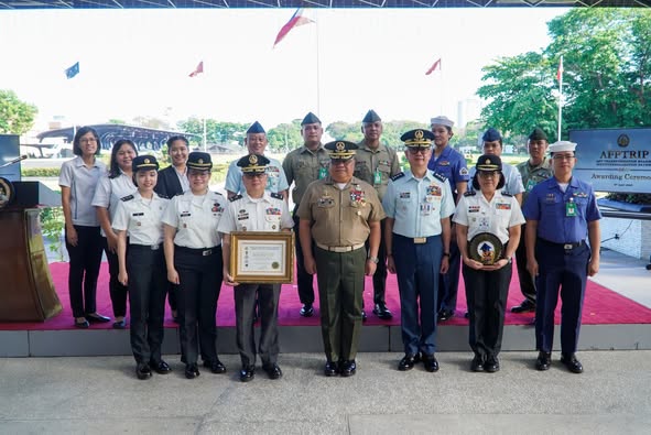 AFP awards units for outstanding performance in a recognition ceremony