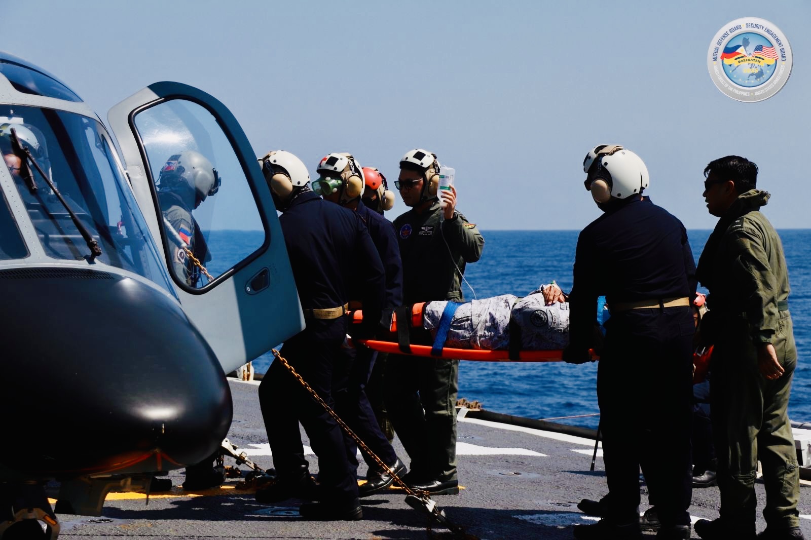 EXERCISE BALIKATAN | Maritime Forces Sharpen Casualty Evacuation Skills