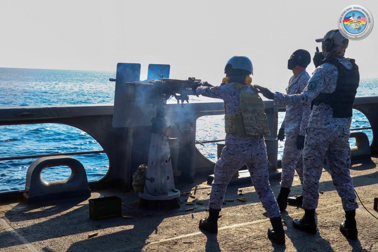EXERCISE BALIKATAN | PH, US Naval Forces Conduct Live-Fire Gunnery Exercise Off Zambales