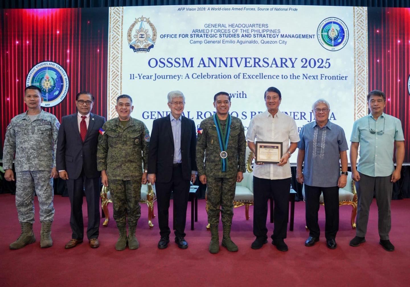 AFP Celebrates 11 Years of OSSSM: Strengthening Strategic Insights for a More Adaptive National Defense